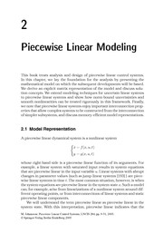 Piecewise linear control systems : a computational approach  Cover Image