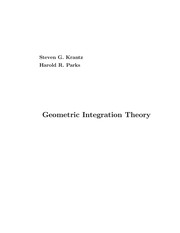 Geometric Integration Theory Cover Image