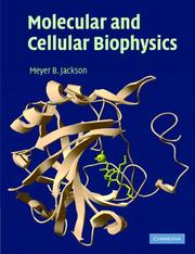 Molecular and cellular biophysics  Cover Image