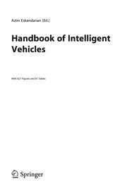 Handbook of Intelligent Vehicles Cover Image