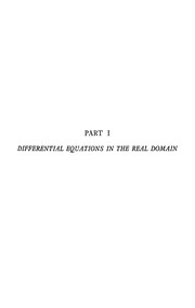 Ordinary differential equations  Cover Image