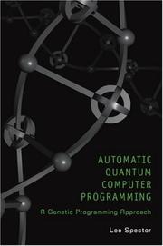 Automatic quantum computer programming : a genetic programming approach  Cover Image