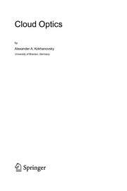 Cloud Optics Cover Image