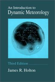 An introduction to dynamic meteorology  Cover Image