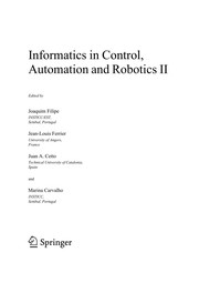 Informatics in Control, Automation and Robotics II Cover Image