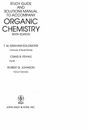 Organic chemistry  Cover Image