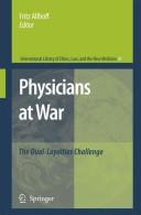 Physicians at War The Dual-Loyalties Challenge  Cover Image