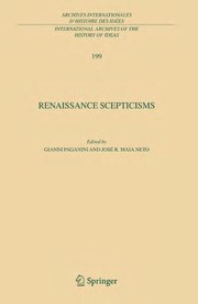 Renaissance Scepticisms Cover Image