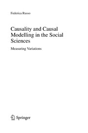 Causality and Causal Modelling in the Social Sciences Measuring Variations  Cover Image