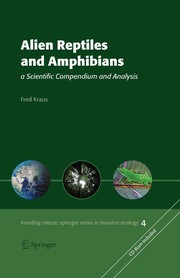 Alien Reptiles and Amphibians A Scientific Compendium and Analysis  Cover Image