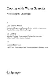 Coping with Water Scarcity Addressing the Challenges  Cover Image