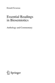 Essential Readings in Biosemiotics Anthology and Commentary  Cover Image