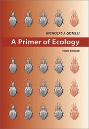 A primer of ecology /  Cover Image
