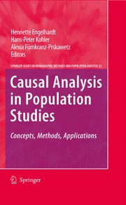 Causal Analysis in Population Studies Concepts, Methods, Applications  Cover Image