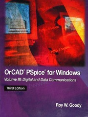 OrCAD PSpice for windows /  Cover Image