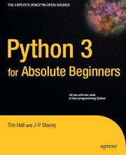 Python 3 for Absolute Beginners Cover Image