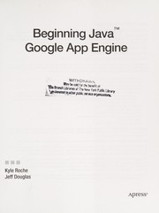 Beginning Java™ Google App Engine Cover Image