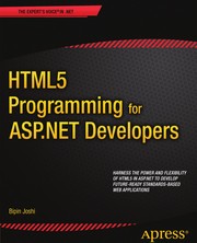 HTML5 Programming for ASP.NET Developers Cover Image