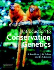 Introduction to conservation genetics /  Cover Image