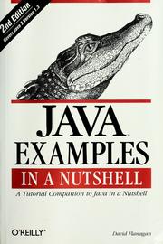 Java examples in a nutshell :  a tutorial companion to java in a nutshell /  Cover Image