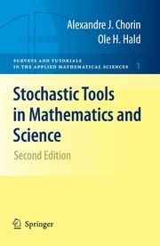 Stochastic Tools in Mathematics and Science Cover Image