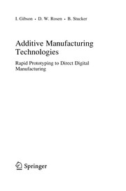 Additive Manufacturing Technologies Rapid Prototyping to Direct Digital Manufacturing  Cover Image
