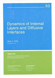 Dynamics of internal layers and diffusive interfaces  Cover Image