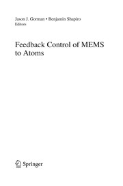 Feedback Control of MEMS to Atoms Cover Image