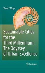 Sustainable Cities for the Third Millennium: The Odyssey of Urban Excellence The Odyssey of Urban Excellence  Cover Image