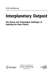 Interplanetary Outpost The Human and Technological Challenges of Exploring the Outer Planets  Cover Image
