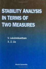 Stability analysis in terms of two measures  Cover Image