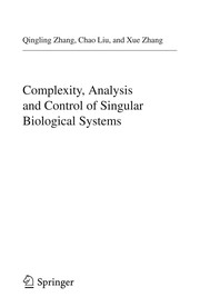 Complexity, Analysis and Control of Singular Biological Systems Cover Image