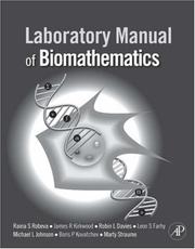 Laboratory manual of biomathematics  Cover Image