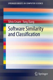 Software Similarity and Classification Cover Image