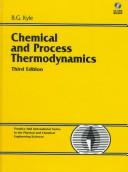 Chemical and process thermodynamics  Cover Image