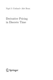 Derivative Pricing in Discrete Time Cover Image