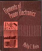 Elements of power electronics  Cover Image