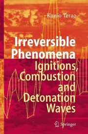 Irreversible Phenomena Ignitions, Combustion and Detonation Waves  Cover Image