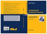 Combinatorial Stochastic Processes Ecole d’Eté de Probabilités de Saint-Flour XXXII – 2002  Cover Image