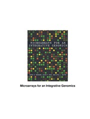 Microarrays for an integrative genomics /  Cover Image