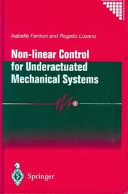 Non-linear control for underactuated mechanical systems  Cover Image