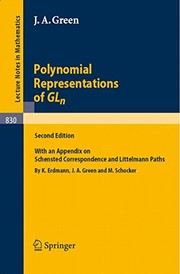 Polynomial Representations of GLn Cover Image
