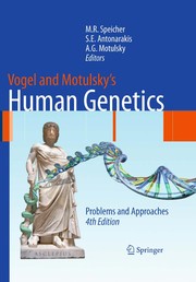 Vogel and Motulsky's Human Genetics Cover Image