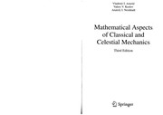 Mathematical Aspects of Classical and Celestial Mechanics Third Edition  Cover Image