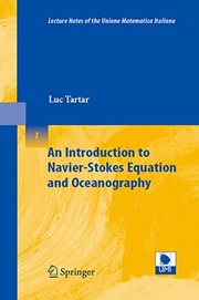 An Introduction to Navier'Stokes Equation and Oceanography Cover Image