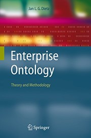Enterprise Ontology Theory and Methodology  Cover Image