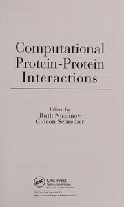 Computational protein-protein interactions  Cover Image