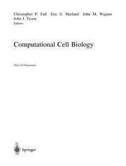 Computational cell biology  Cover Image