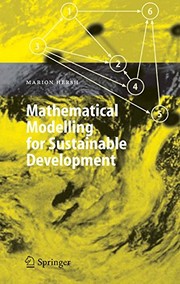 Mathematical Modelling for Sustainable Development Cover Image