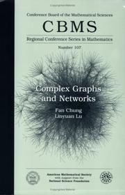 Complex graphs and networks /  Cover Image